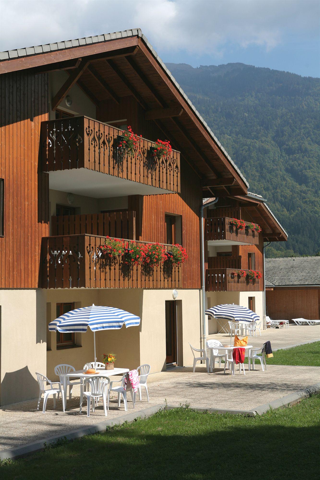 Résidence Néméa Le Grand Tétras Samoëns Exterior foto
