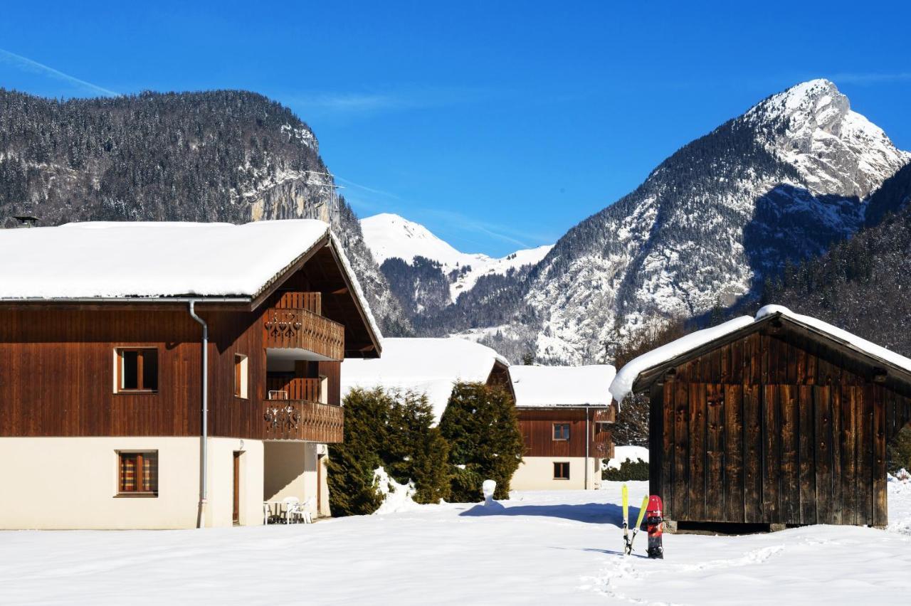 Résidence Néméa Le Grand Tétras Samoëns Exterior foto