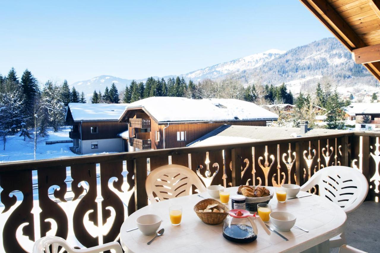 Résidence Néméa Le Grand Tétras Samoëns Exterior foto