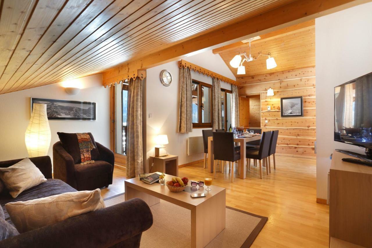 Résidence Néméa Le Grand Tétras Samoëns Exterior foto